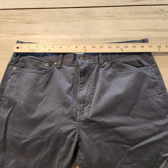 Dockers Straight Fit Pants Gray Stretch Casual Comfortable Mens 34x34‎ EUC - Picture 12 of 13